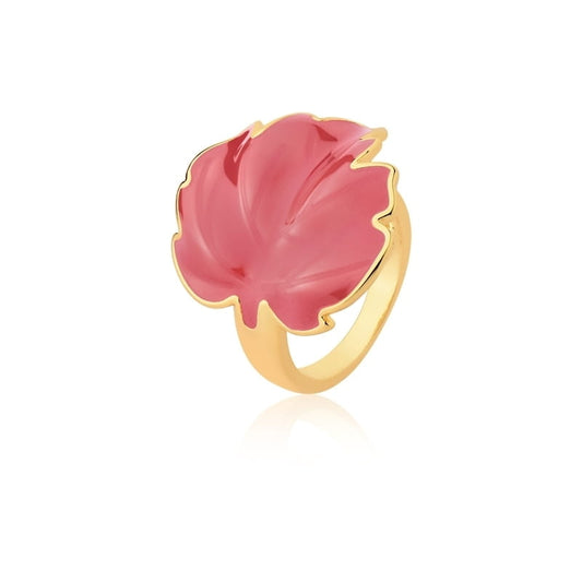 Ring Marsala Leaf