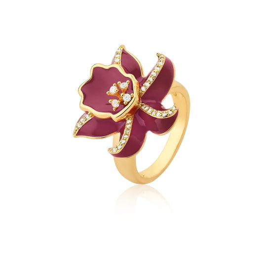 Ring Orchid Marsala