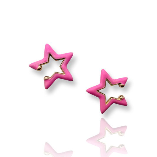 Earrings ESTRELA Pink